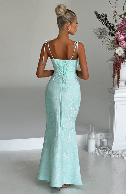Floral Sleeveless   Maxi Dress