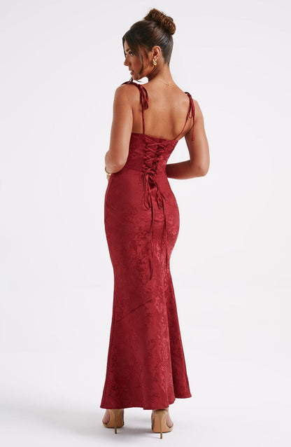 Floral Sleeveless   Maxi Dress