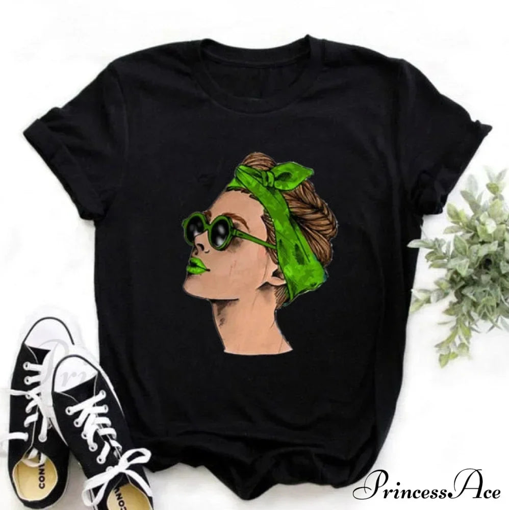 Floral Print Casual Tee