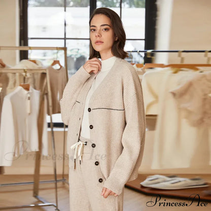 Winter Cozy Thick Merino Wool Stylish Comfortable 100% Warm Knitted Women's Clothing Sweater