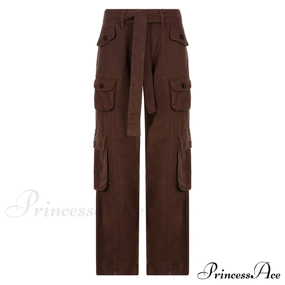 Woman High Waist Baggy Straight Leg Jeans