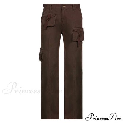 Woman High Waist Baggy Straight Leg Jeans