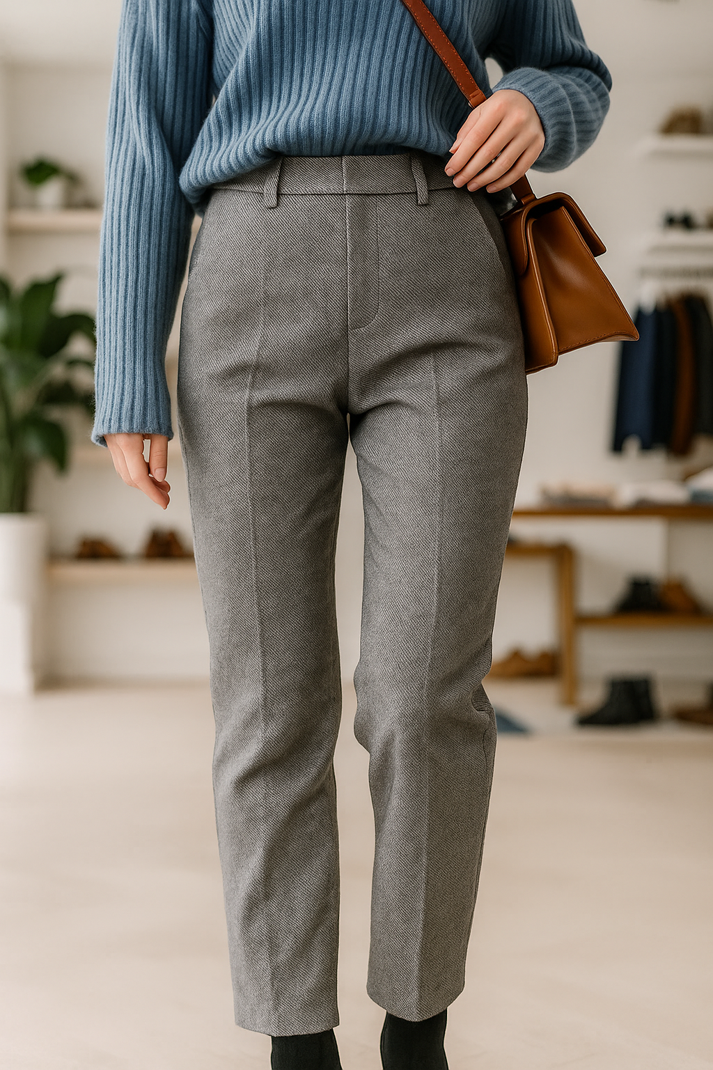 | Classic Wool Women's Trousers