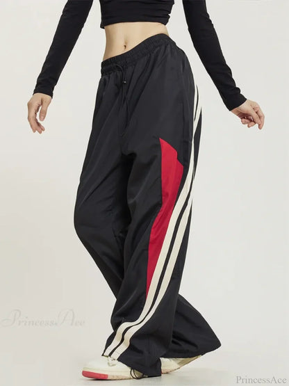 Y2K Black Oversized Baggy Pants