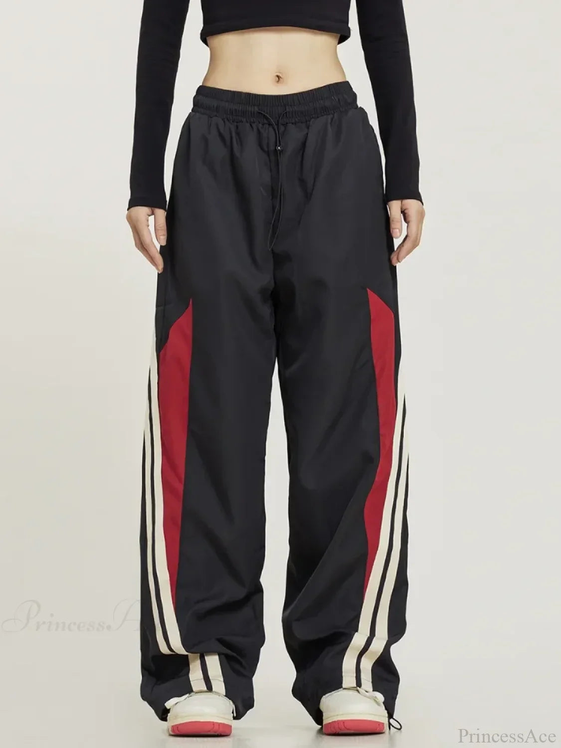 Y2K Black Oversized Baggy Pants