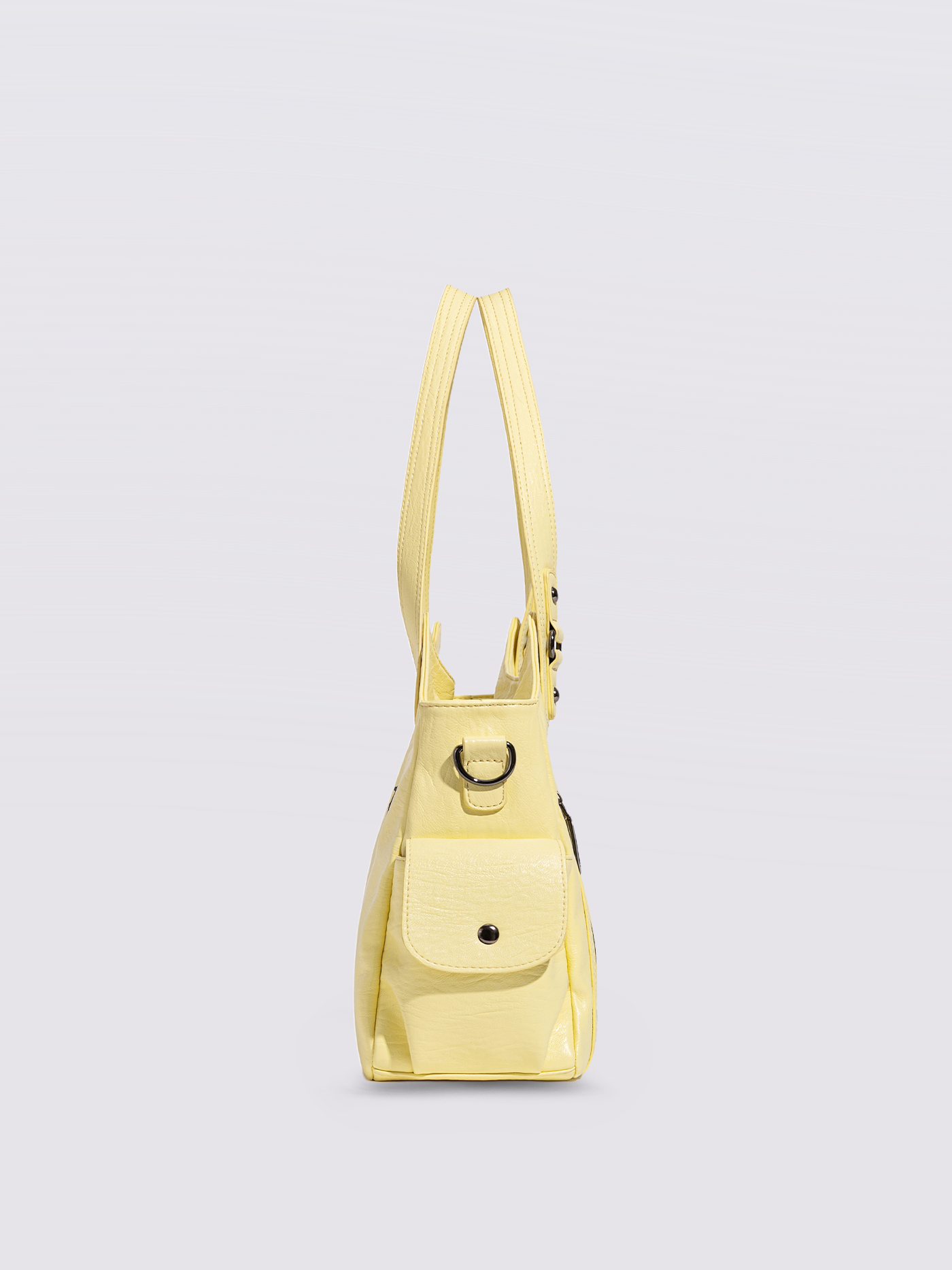 | Multi-Pocket Shoulder Bag, Adjustable Strap
