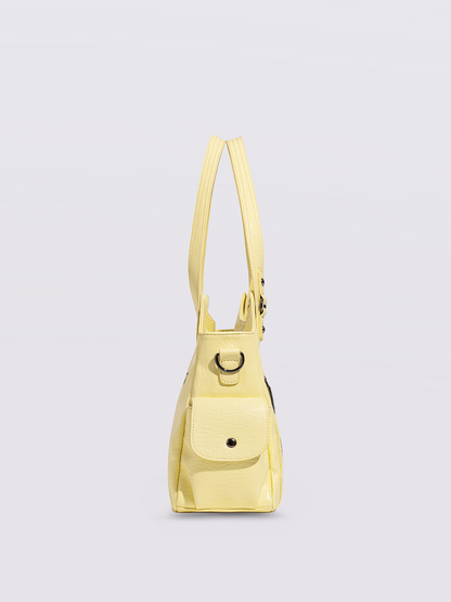| Multi-Pocket Shoulder Bag, Adjustable Strap