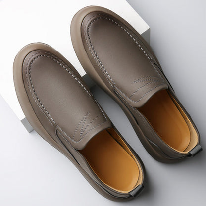 Leather Loafers | Cowhide Upper | Cushioned Sole