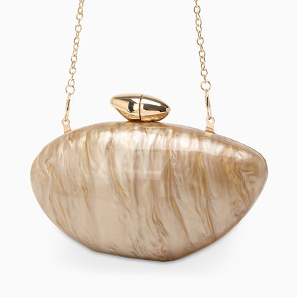 Zariya Clear Acrylic Clutch