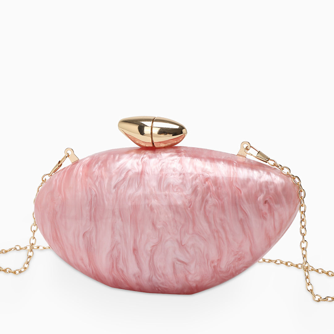Zariya Clear Acrylic Clutch