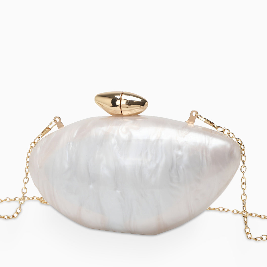 Zariya Clear Acrylic Clutch