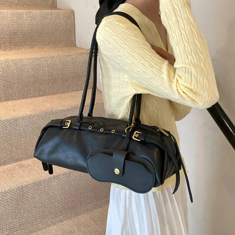 | Structured Shoulder Bag