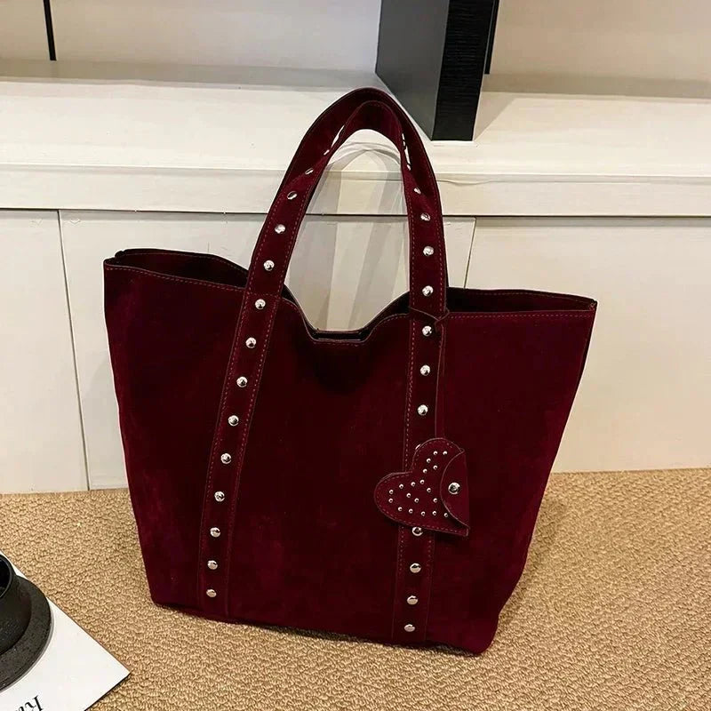 | Suede Tote Bag