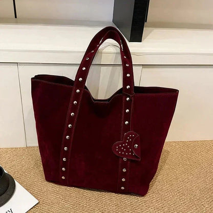 | Suede Tote Bag