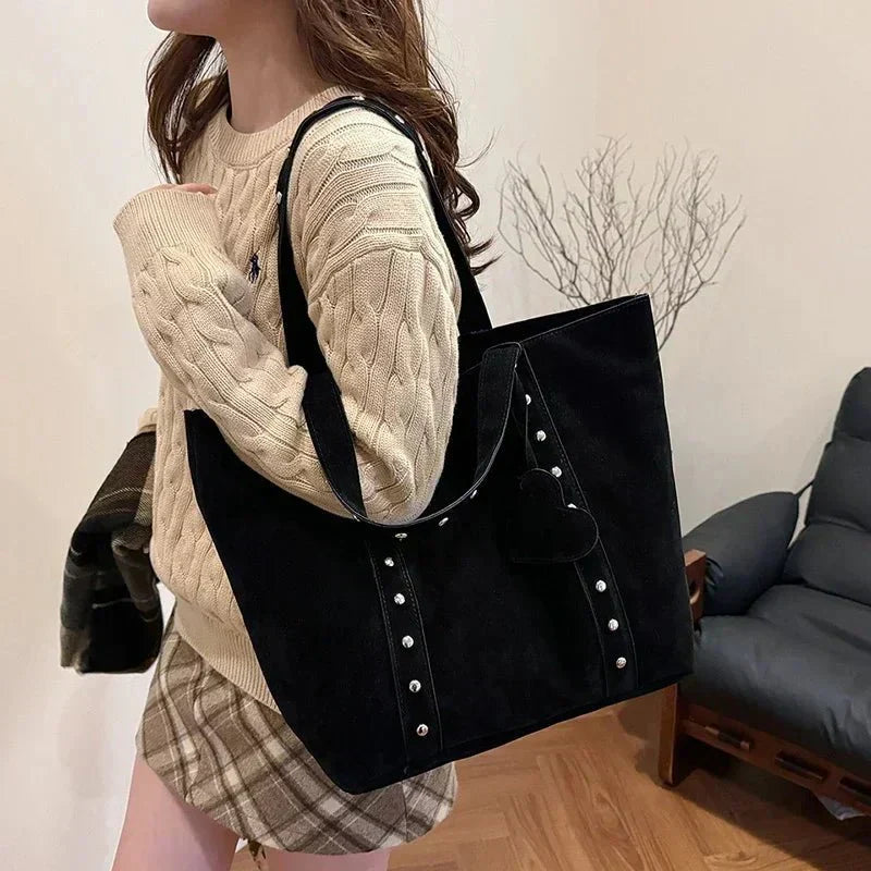 | Suede Tote Bag