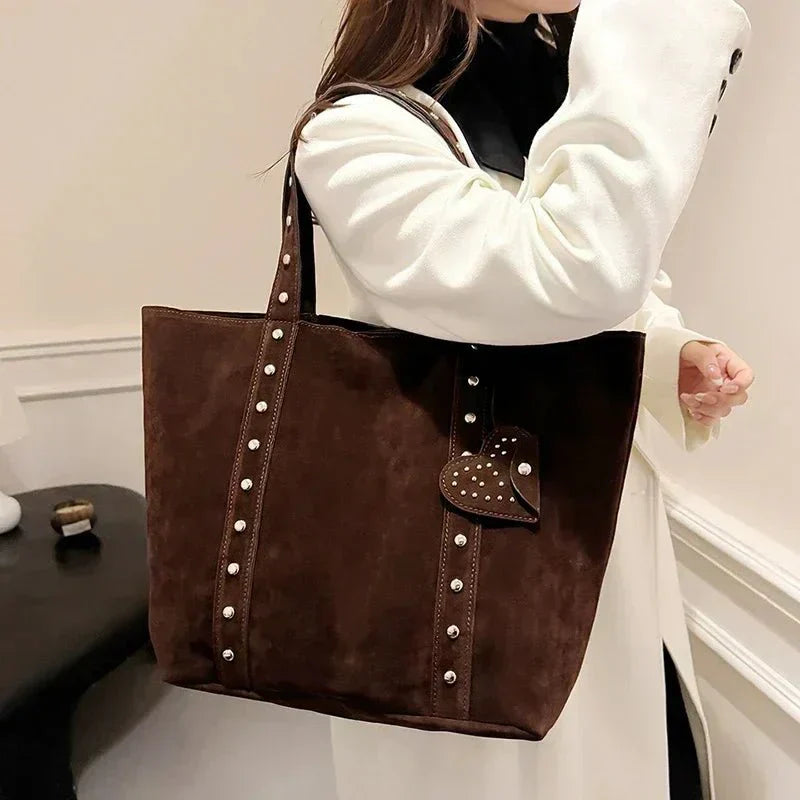 | Suede Tote Bag