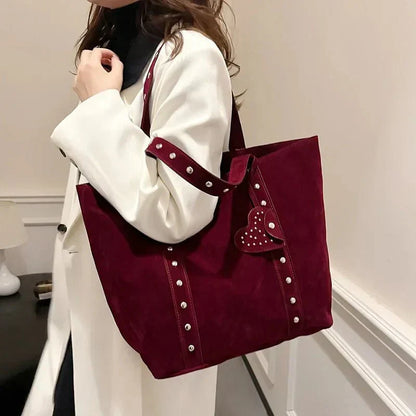 | Suede Tote Bag