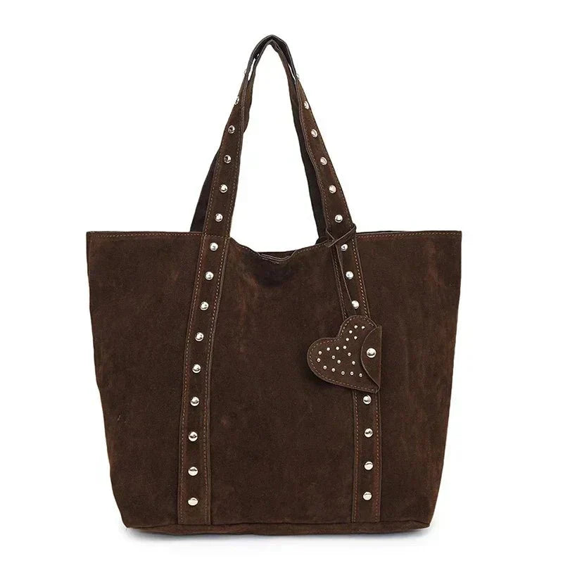| Suede Tote Bag